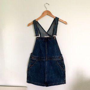 Free People Dark Wash Denim Dress